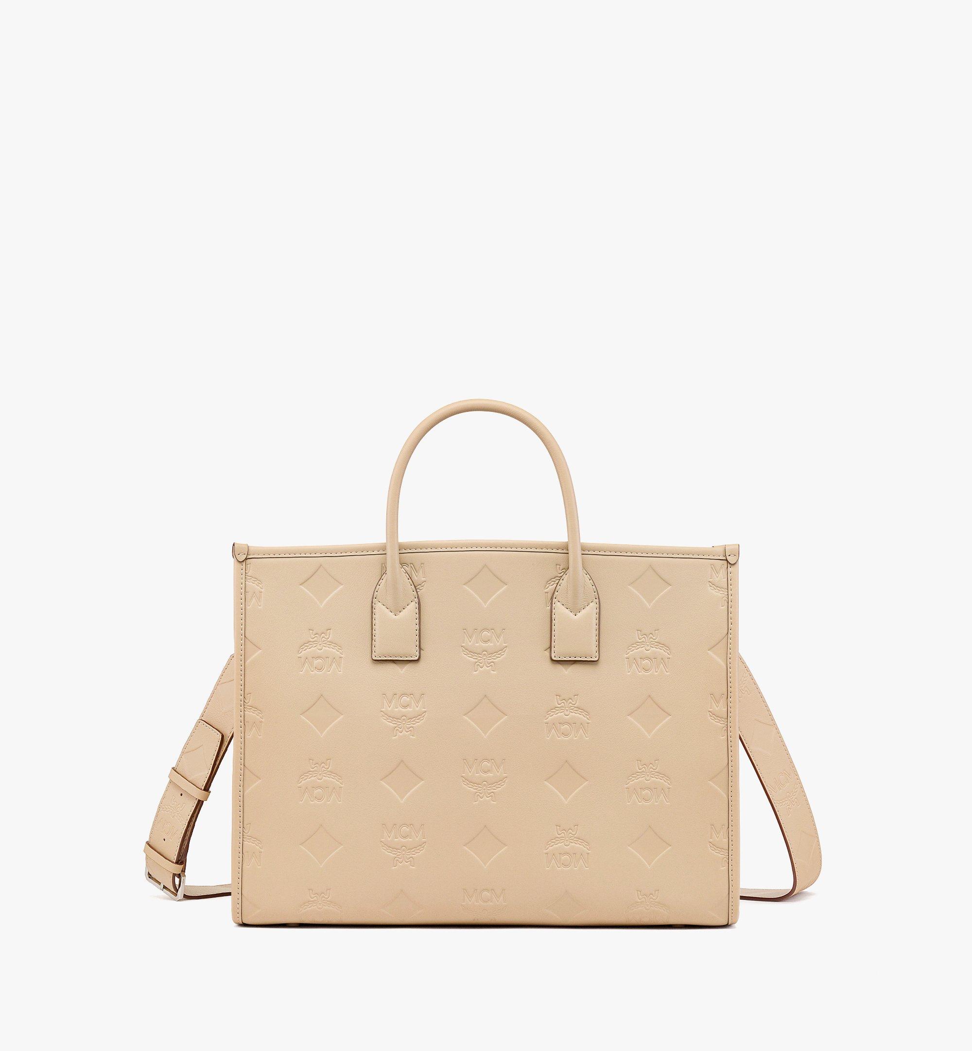 Mcm big hot sale tote bag